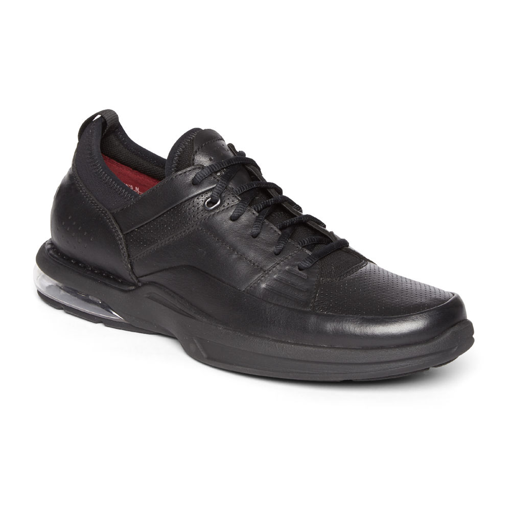 Rockport Mens Sneakers Black - Howe Street Lace Up - UK 158-UIBCOJ